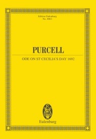 Purcell: Ode on St. Cecilia's Day 1692 Z 328  Z 328 (Study Score) published by Eulenburg
